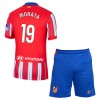 Maillot de Supporter Atlético Madrid Morata 19 Domicile 2024-25 Pour Enfant